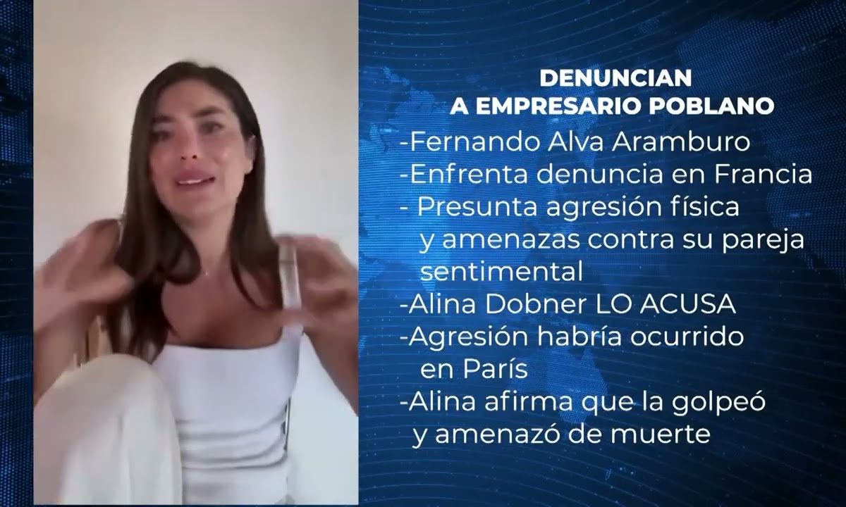 EMPRESARIO POBLANO ACUSADO DE V10L3NC1A EN FRANCIA