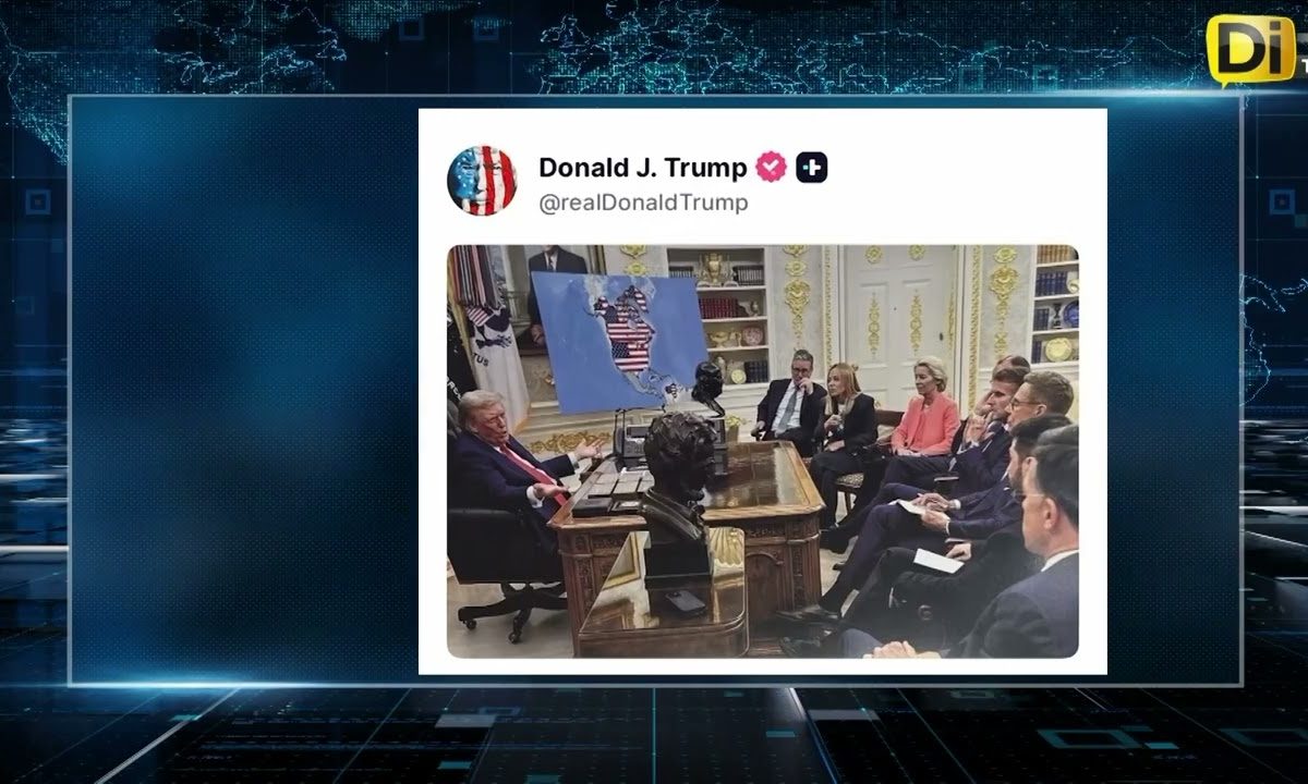 ¡EL MUNDO EN SHOCK! LA FOTO DE TRUMP QUE ENCENDIÓ DAVOS E HIZO EXPLOTAR A GROENLANDIA