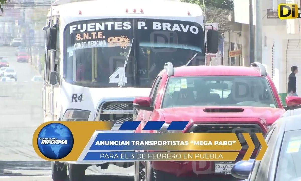 ANUNCIAN MEGA PARO DE TRANSPORTE PÚBLICO; ARMENTA AFIRMA QUE NO CAERÁ EN CHANTAJES
