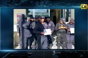 POLICÍAS DE TEPANCO REALIZAN PARO DE LABORES