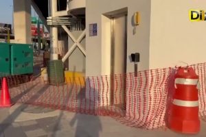 VANDALIZAN ESCALERAS Y ELEVADOR EN LA ATLIXCÁYOTL