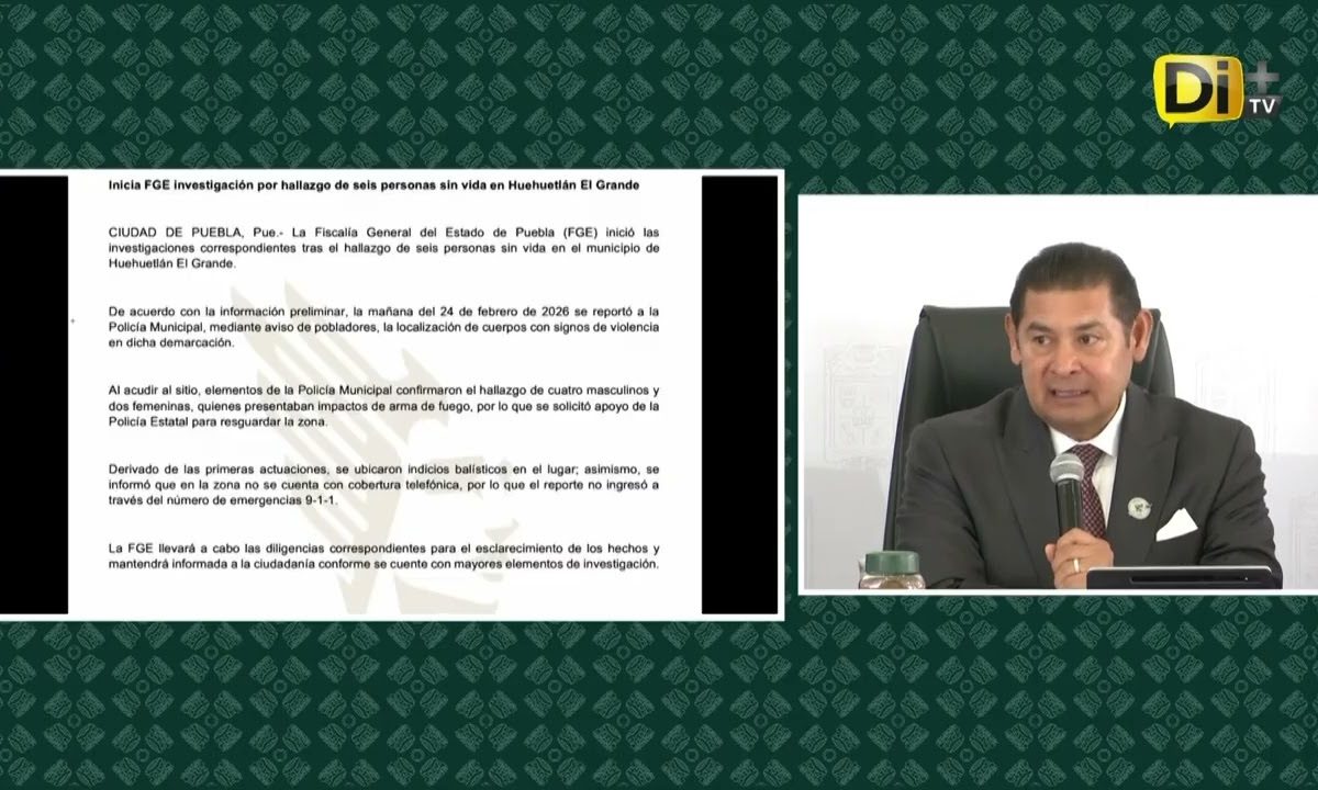 HALLAN SEIS MU3RT0S EN LA MIXTECA POBLANA