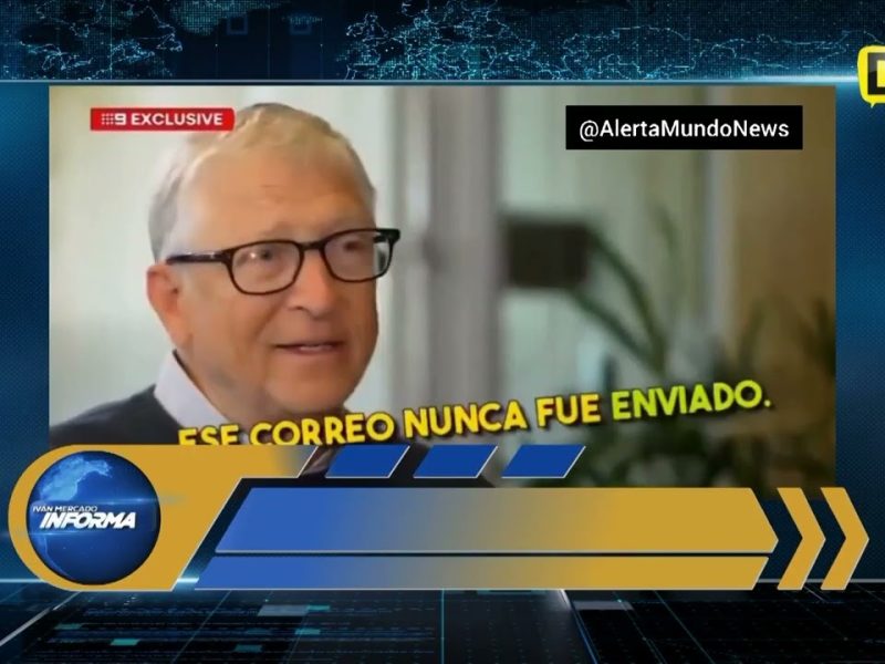 BILL GATES ROMPE EL SILENCIO: “LAMENTO CADA MINUTO CON EPSTEIN”