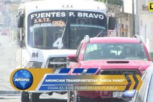 ANUNCIAN MEGA PARO DE TRANSPORTE PÚBLICO; ARMENTA AFIRMA QUE NO CAERÁ EN CHANTAJES