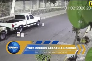 FEROZ ATAQUE DE PERROS A UN HOMBRE EN IZÚCAR