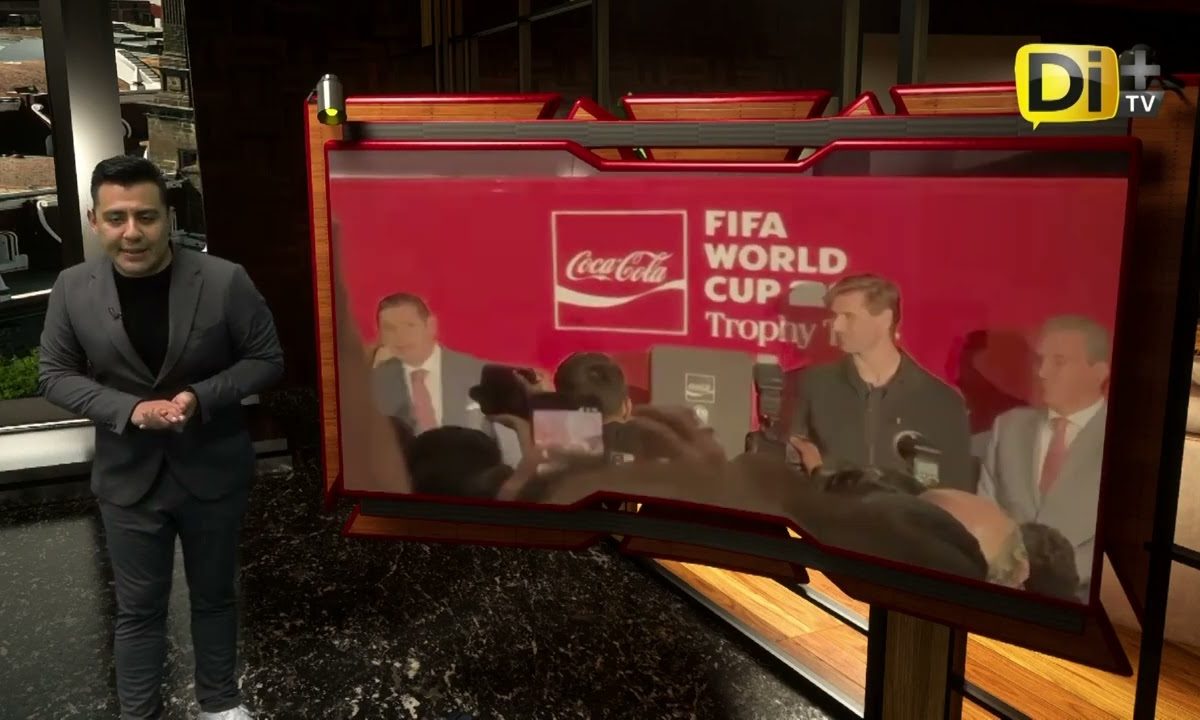 TROFEO DE LA COPA DEL MUNDO EN PUEBLA