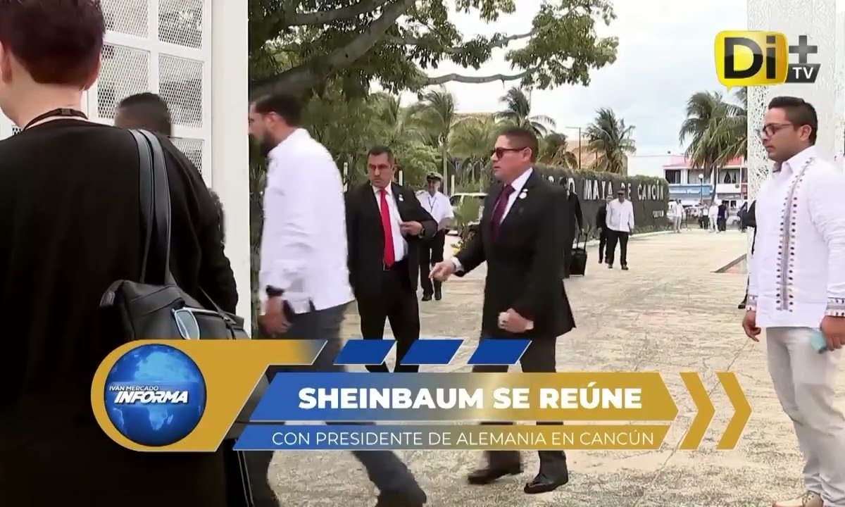 SHEINBAUM RECIBE AL PRESIDENTE DE ALEMANIA