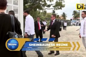 SHEINBAUM RECIBE AL PRESIDENTE DE ALEMANIA