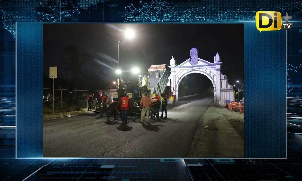 INTENSIFICAN TRABAJOS DE PAVIMENTACIÓN EN PROLONGACIÓN REFORMA