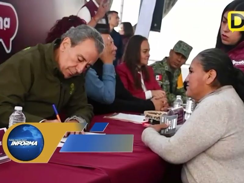 GOBIERNO DE LA CIUDAD ESCUCHA Y RESUELVE EN AZUMIATLA