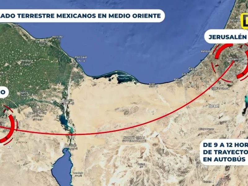 ¡ENTÉRATE! ASÍ ES EL REGRESO DE POBLANOS DESDE MEDIO ORIENTE
