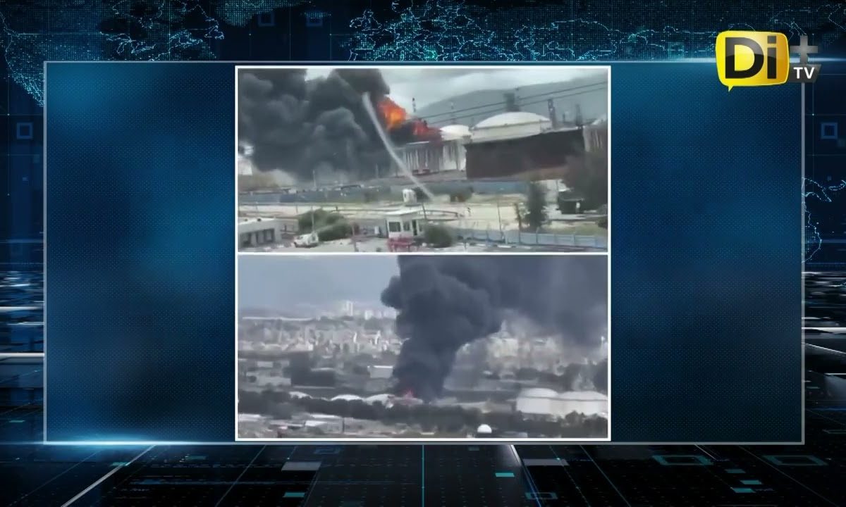 INSTALACIONES PETROLERAS EN ISRAEL BAJO FUEGO TRAS NUEVO IMPACTO DE MISILES