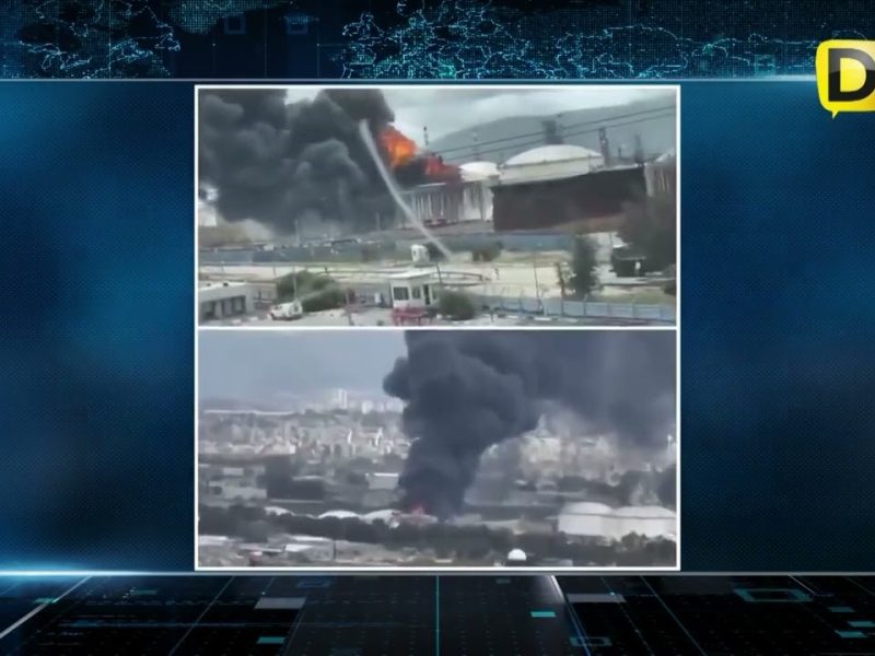 INSTALACIONES PETROLERAS EN ISRAEL BAJO FUEGO TRAS NUEVO IMPACTO DE MISILES