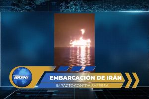 BUQUE PETROLERO ESTADOUNIDENSE ES ATACADO POR DRON EXPLOSIVO