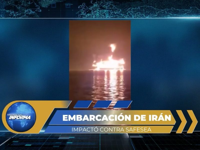 BUQUE PETROLERO ESTADOUNIDENSE ES ATACADO POR DRON EXPLOSIVO