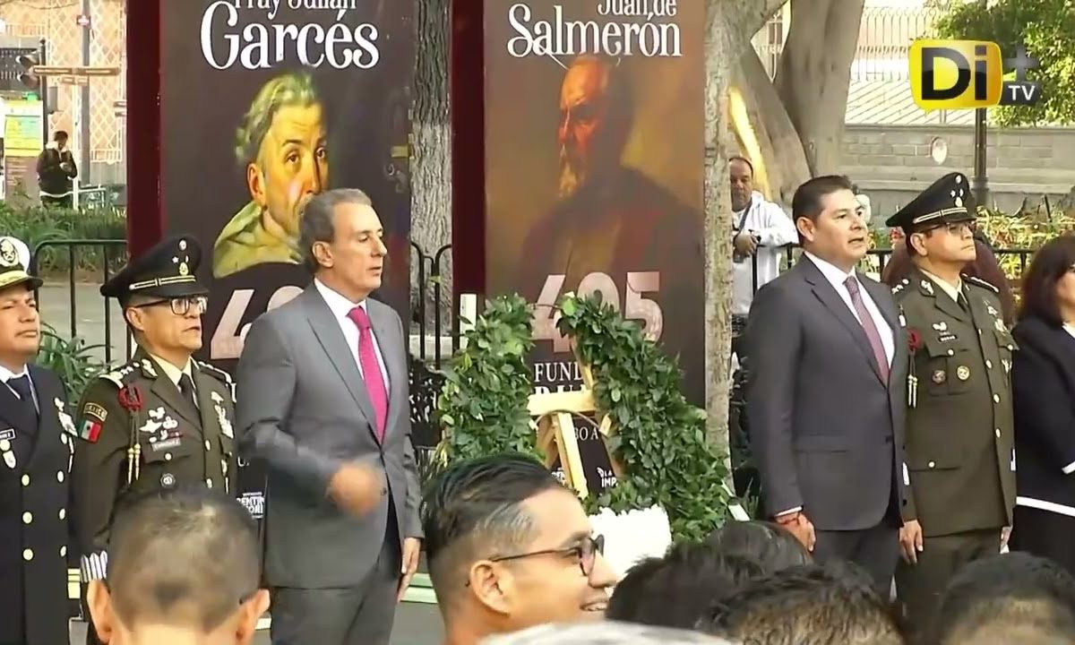 PUEBLA CELEBRA 495 AÑOS DE SU FUNDACIÓN