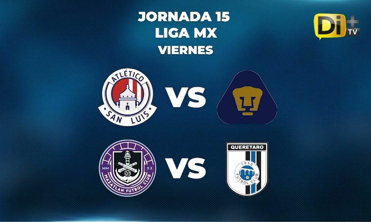 PREVIA JORNADA 15 DE LA LIGA MX