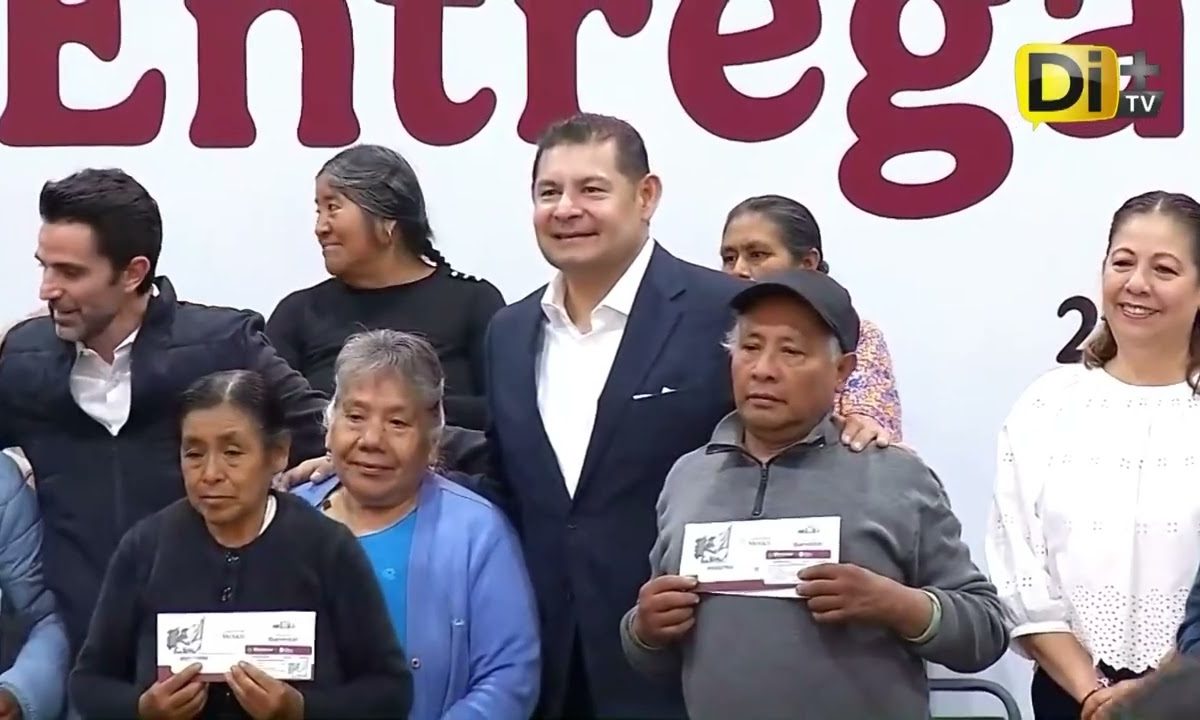 MILLÓN Y MEDIO DE POBLANOS RECIBEN APOYOS BIENESTAR