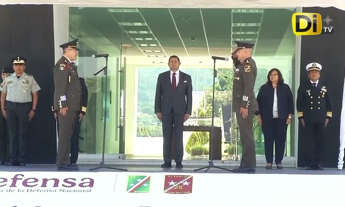 GRAL. ESTRADA GONZÁLEZ ASUME MANDO EN 25 ZONA