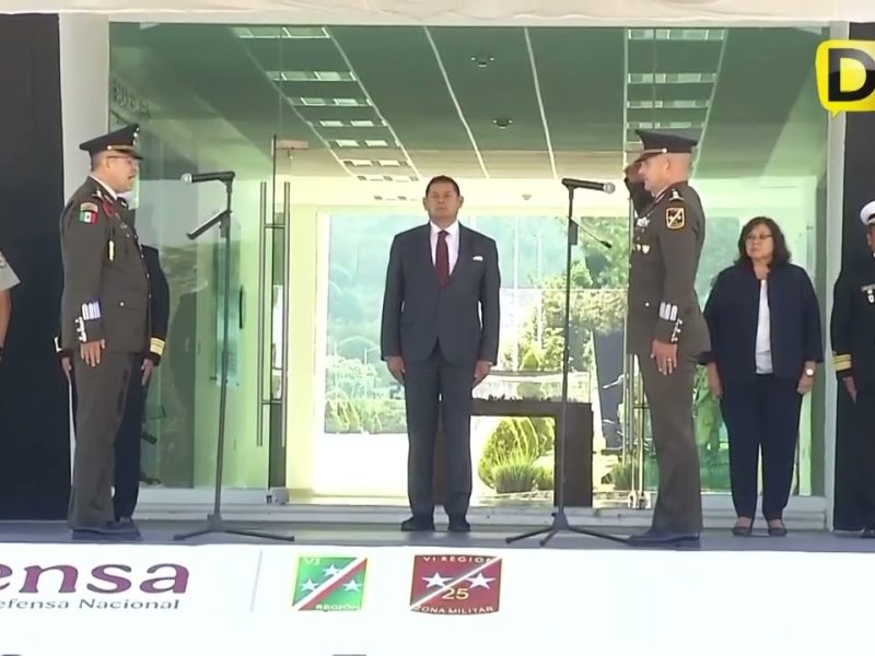 GRAL. ESTRADA GONZÁLEZ ASUME MANDO EN 25 ZONA