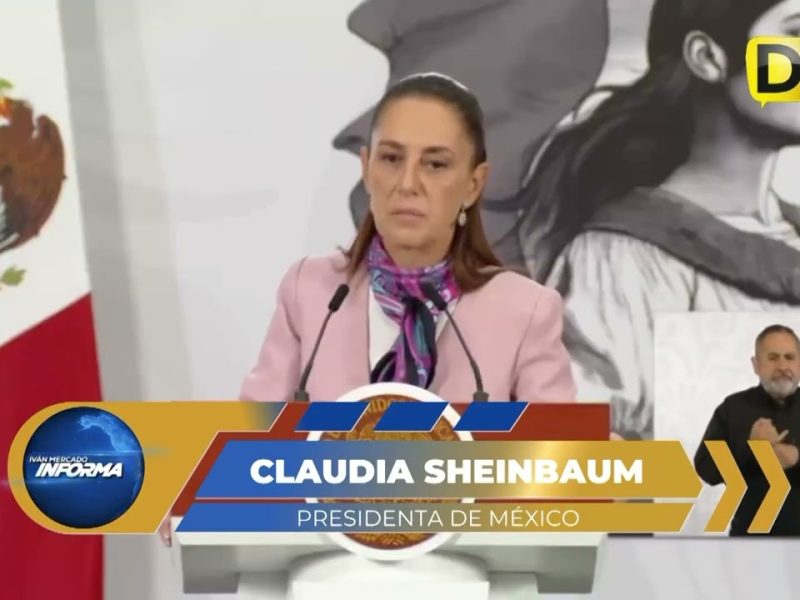 SHEINBAUM RESPONDE A CRÍTICAS DE EU