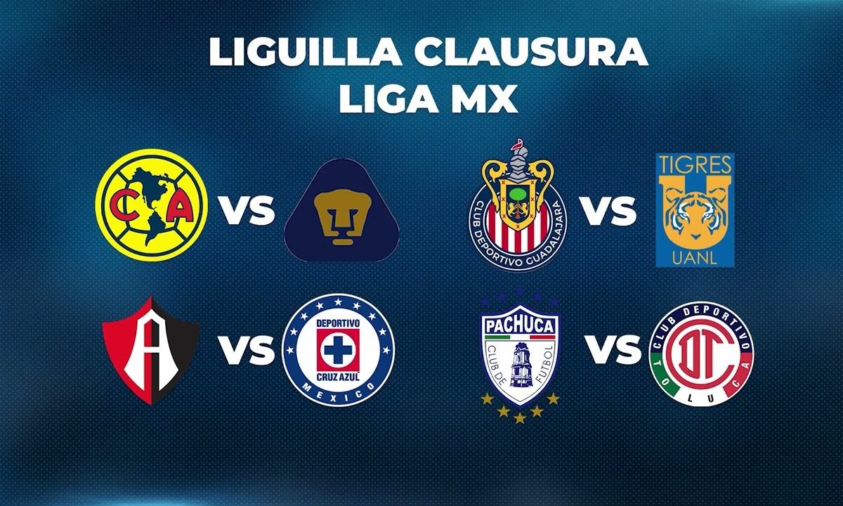 LISTOS LOS CUARTOS DE FINAL LIGA MX