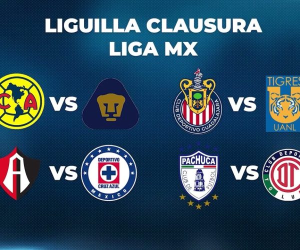 LISTOS LOS CUARTOS DE FINAL LIGA MX