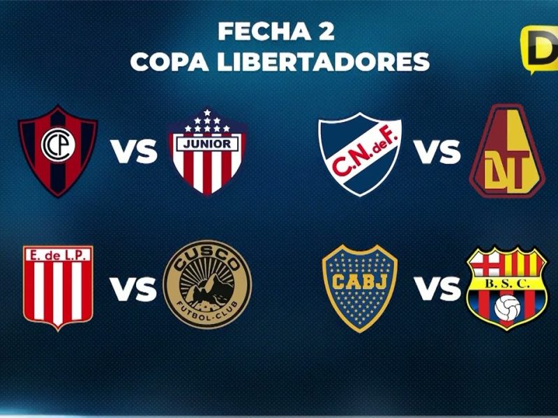 FECHA 2 DE LA COPA LIBERTADORES