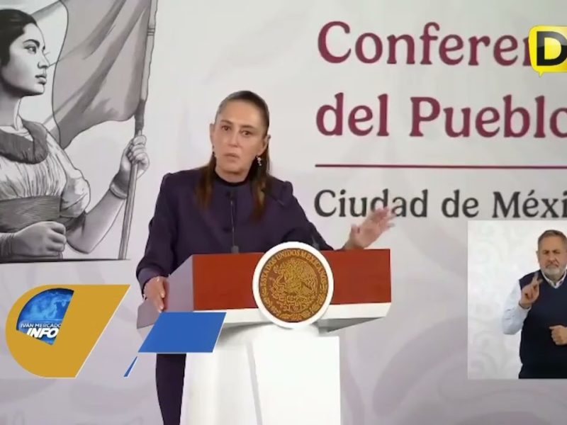 SHEINBAUM RECHAZA LAS DECLARACIONES DE TRUMP