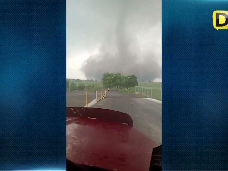 DOCUMENTAN PASO DE TORNADO EN PUEBLA
