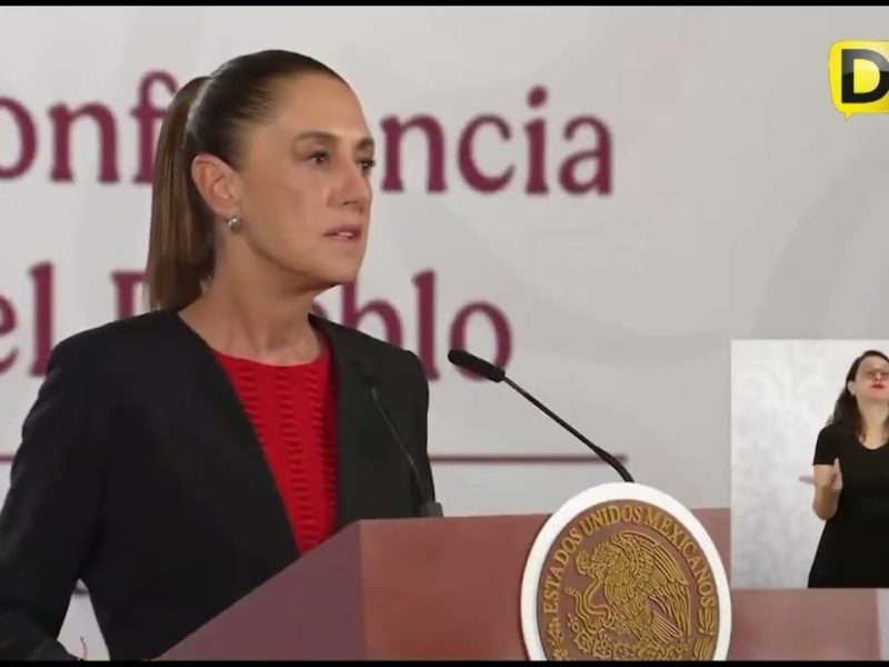 SHEINBAUM BUSCA BLINDAR BOLETAS DEL CR1M3N ORGANIZADO