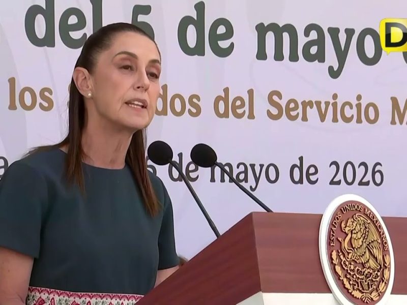 MÉXICO ES LIBRE Y SOBERANO ANTE EL MUNDO: SHEINBAUM