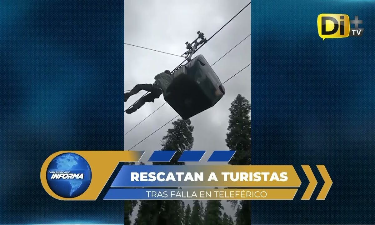 RESCATE EXTREMO EN TELEFÉRICO DE INDIA