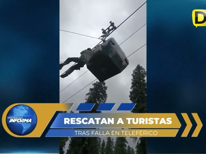 RESCATE EXTREMO EN TELEFÉRICO DE INDIA