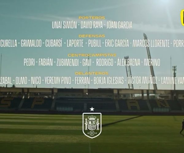 SELECCION DE ESPAÑA Y LISTA DE CONVOCADOS
