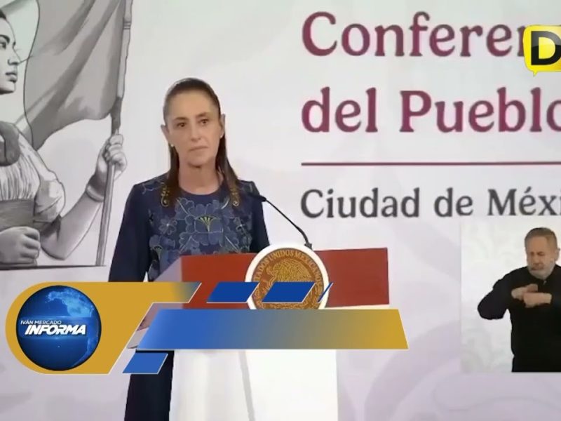 SHEINBAUM RESPALDA REFORMA CONTRA INTROMISIÓN EXTRANJERA EN ELECCIONES