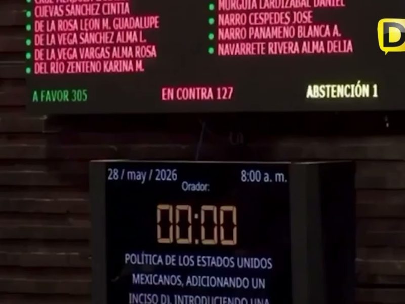 DIPUTADOS APRUEBAN ANULAR ELECCIONES CON INTERVENCIÓN EXTRANJERA