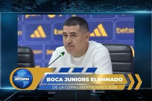 BOCA JUNIORS ELIMINADO
