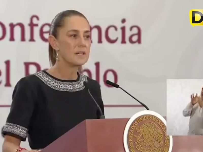 SHEINBAUM EXIGE PRUEBAS A ESTADOS UNIDOS