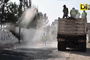 PEPE CHEDRAUI SUPERVISA PAVIMENTACIÓN EN COLONIA GUERRERO