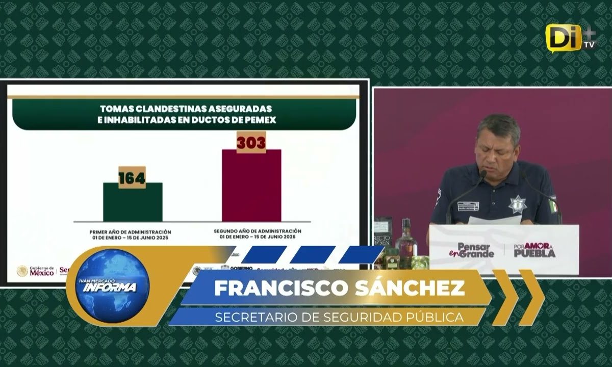 SSP DESTACA EFECTIVIDAD CONTRA EL ROBO DE COMBUSTIBLE