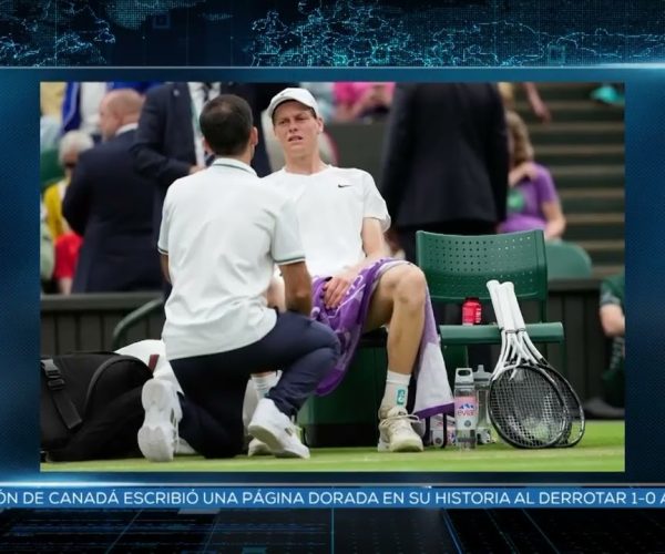 Jannik Sinner sobrevive en Wimbledon