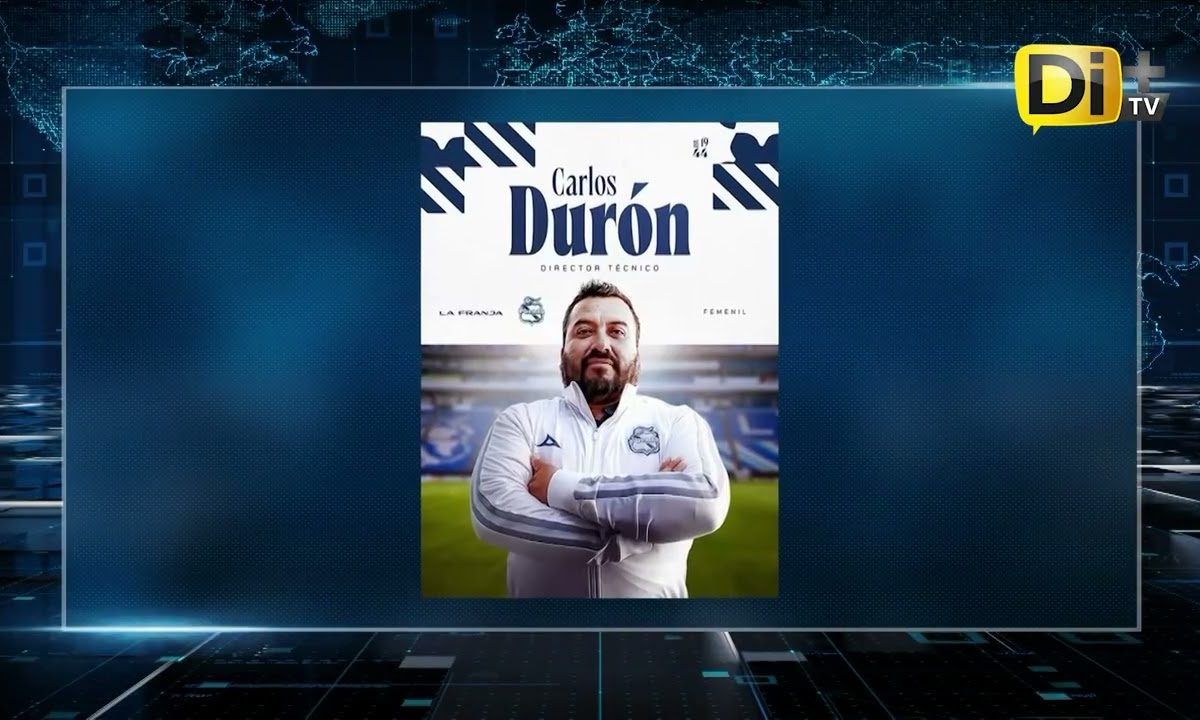 👩‍🏫 Carlos Durón llega al Puebla Femenil