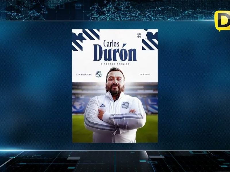 👩‍🏫 Carlos Durón llega al Puebla Femenil