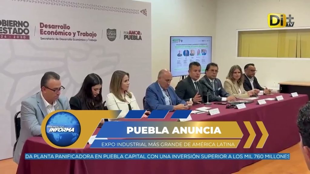 PUEBLA SERÁ SEDE DE LA EXPO MEXICO’S INDUSTRY
Llega la cuarta edición de este encuentro de negocios el 12 y 13 de agosto en el Centro Expositor. Iván Mercado te informa