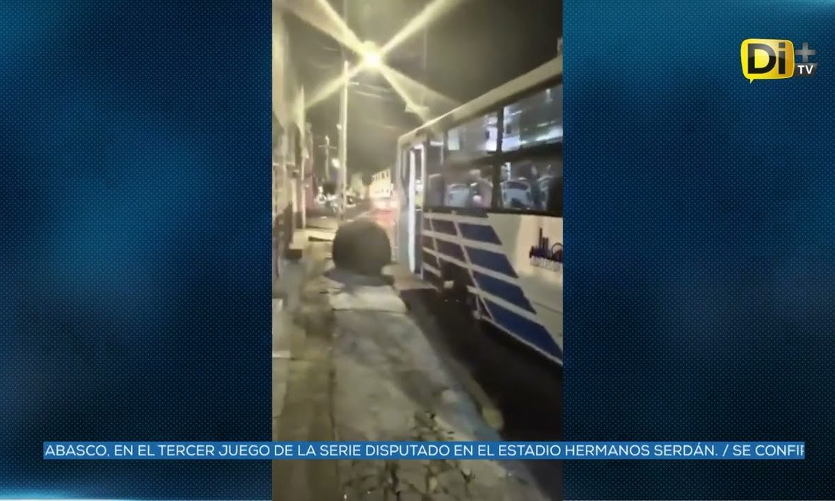 ASALTAN A PASAJEROS DE LA RUTA ANGELÓPOLIS