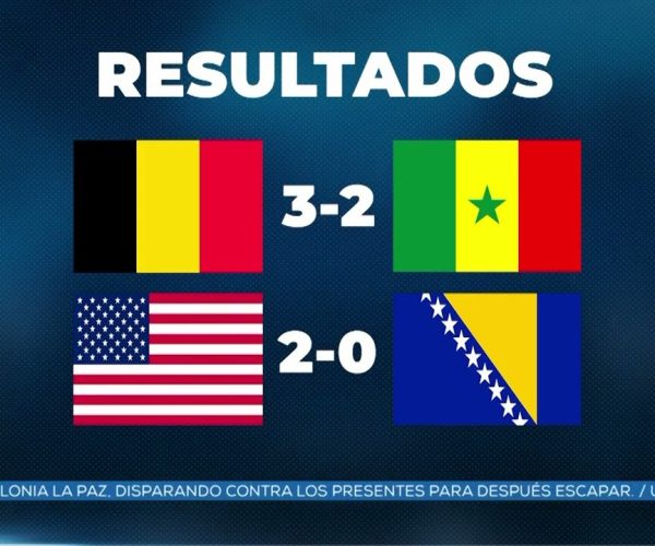 RESULTADOS DEL TORNEO DE NACIONES