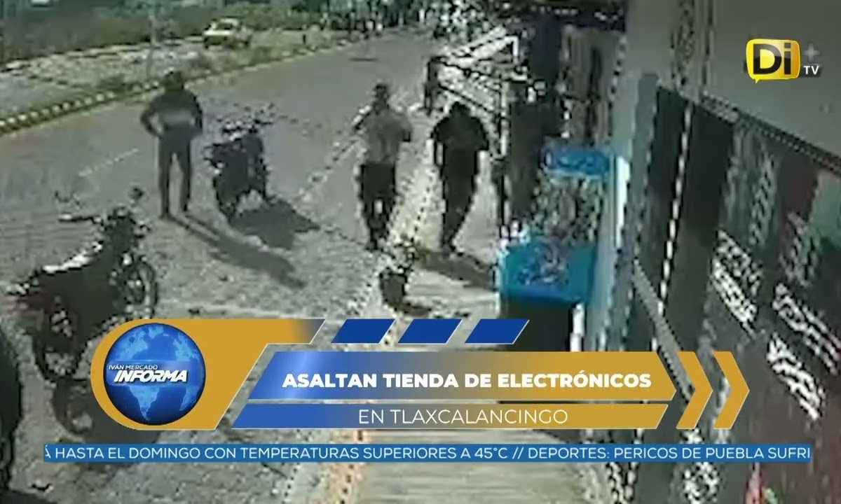VIDEO: ROBAN UNA TIENDA DE APARATOS ELECTRÓNICOS