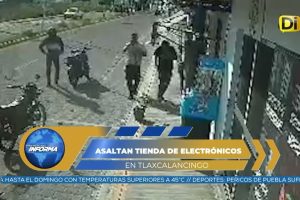 VIDEO: ROBAN UNA TIENDA DE APARATOS ELECTRÓNICOS