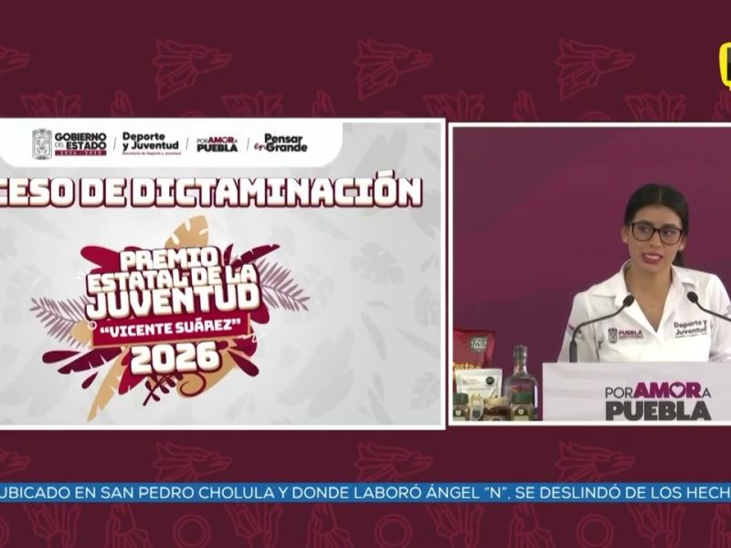 ESTO OBTENDRÁN LOS GANADORES DEL PREMIO ESTATAL DE LA JUVENTUD